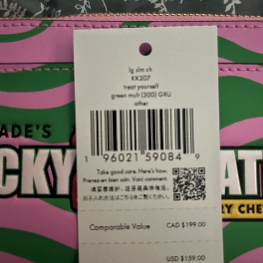 Kate Spade Pink “Sticky Situation” Card Holder NWT - Picture 4 of 4